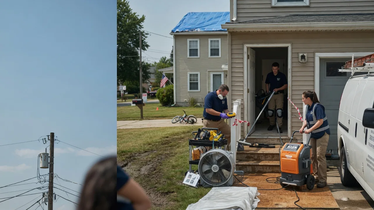 Water Damage Repair in Parkman, WY near me